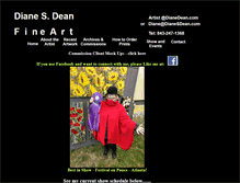 Tablet Screenshot of dianesdean.com